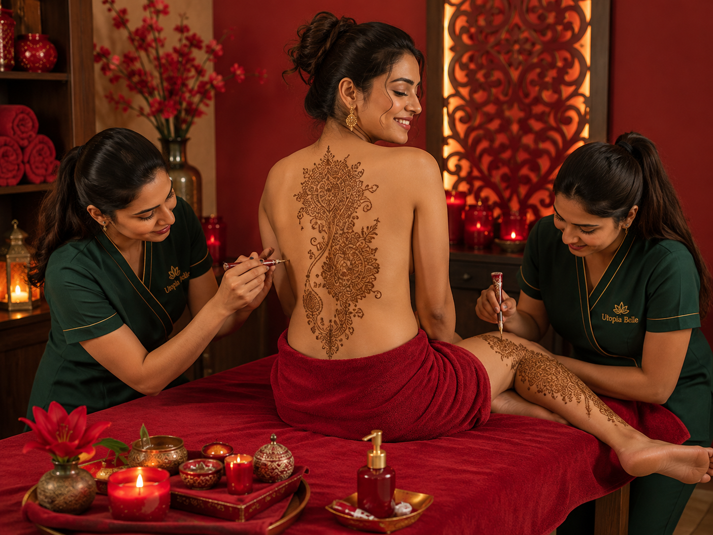 bridal mehandi services utopia belle
